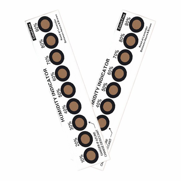Card indicator de umiditate cu 9 puncte fără cobalt
